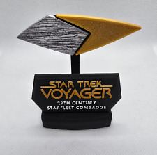 STAR TREK Voyager 29th Century Badge - 3D Printed - FREE POSTAGE (Various Ranks)