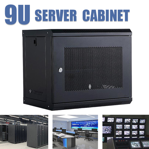 Wall mount network - 9u,