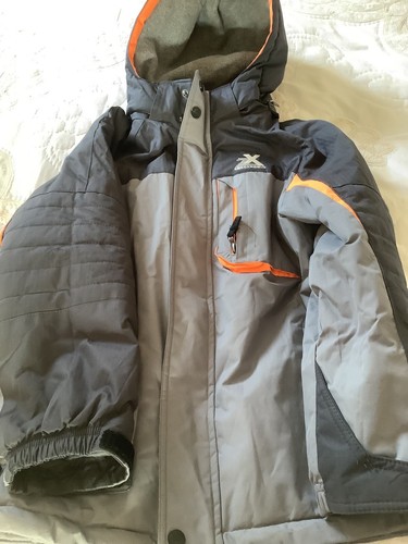 Boys winter coat - grey,