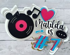 tik tok cake topper