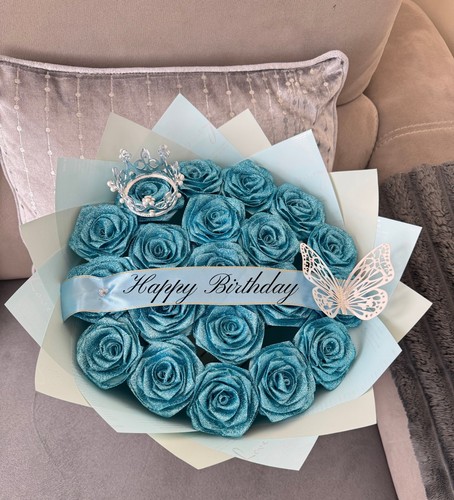 Eternal glitter rose - rose,