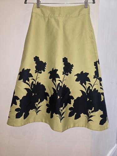Coast satin floral line - floral, a-line