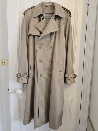 Vintage michael trench coat - st,