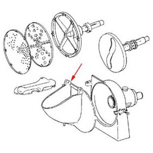 Door shredder attach - shredder,