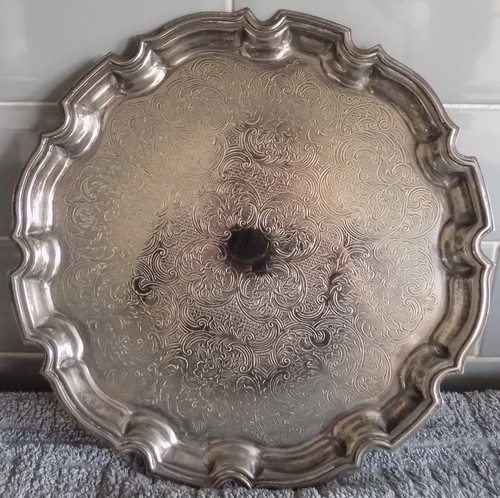 Vintage cavalier tray silver - cavalier,