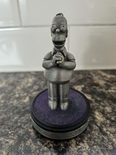 Simpsons pewter statue figure - simpsons,