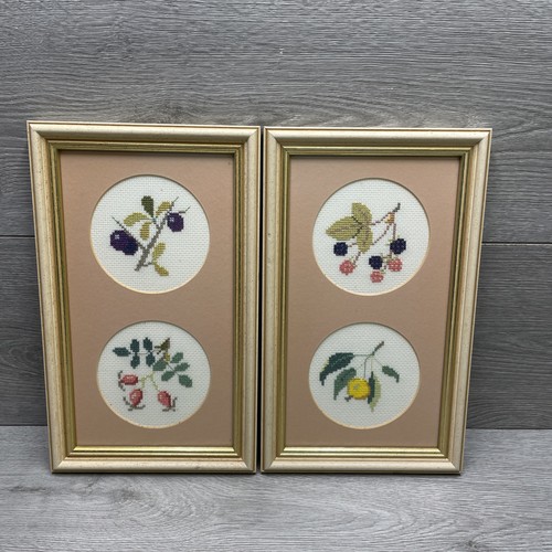 Cross stitch wild fruits - stitch,