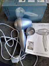 Andrew Collinge 1400 Watt Hairdryer Purple/silver 2 Settings And Cool Button