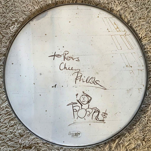 1980s signed phil collins - signed,