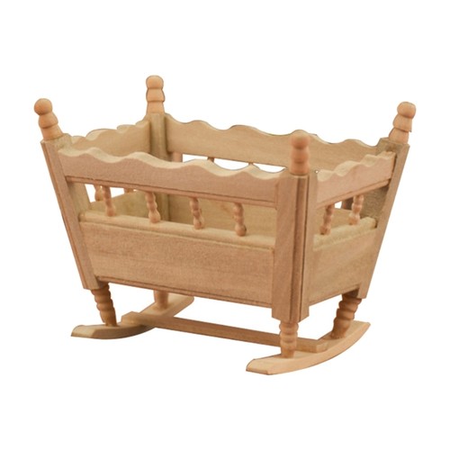 Wooden baby crib bed for - wooden,