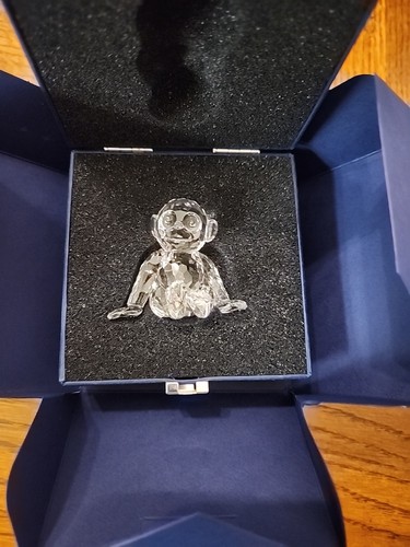 Swarovski crystal chimpanzee - swarovski,