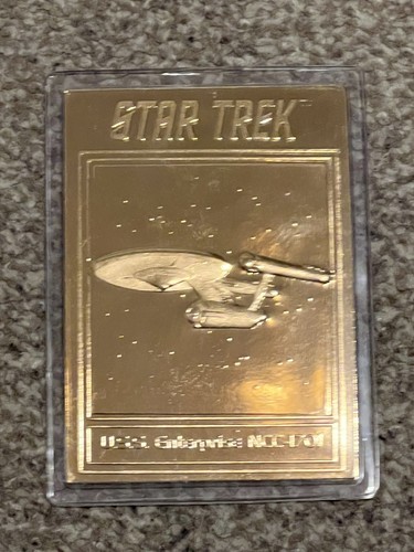 Danbury mint star trek 22ct - mint,