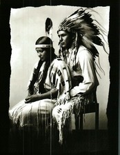 *Postcard-*Indian-"Native-Amer