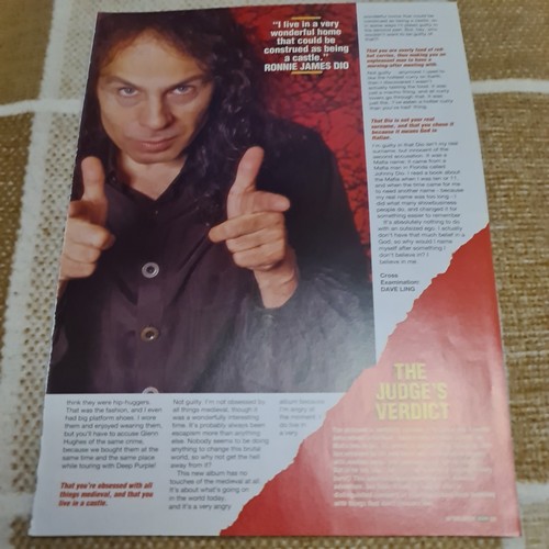 Vintage ronnie james dio - vintage, /