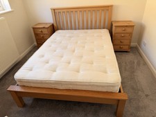 Solid oak frame - frame, bed