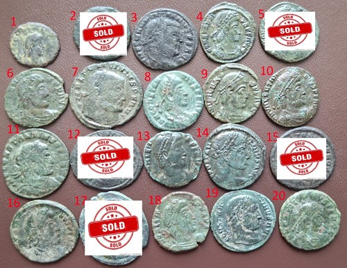 Ancient roman coins - roman,