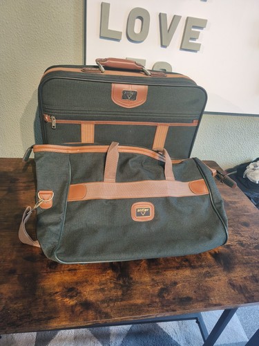 Vintage antler small suitcase - antler,
