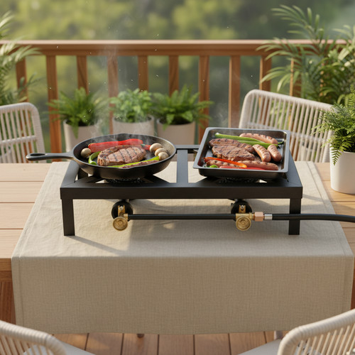 Burner outdoor gas stove - outdoor,