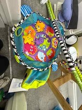 Baby play gym with ball pit