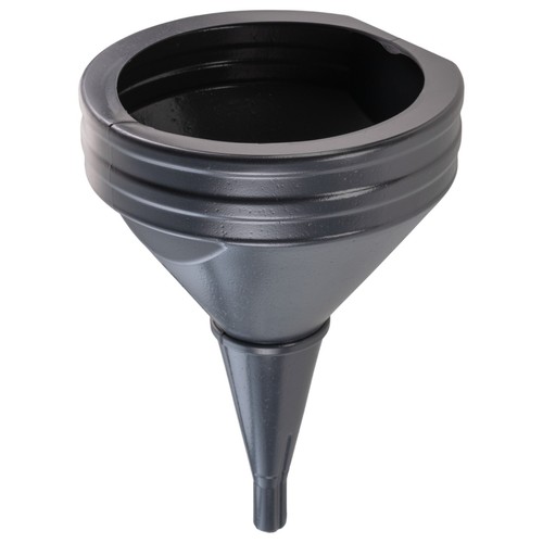 Large straight plastic - straight, funnel