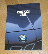 BMW 7 Series Brochure E23 -