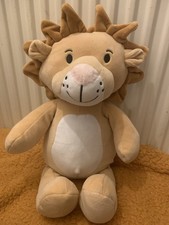 Miri Moo to Be Loved Smiling Plush Lion Soft Cuddly Toy Teddy Bear Animal