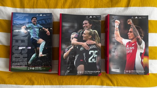 Arsenal matchday programmes - 23,