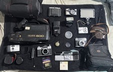 Camera Photography Filming Accessories Large Bundle Job Lot  Cameras Lenses Etc