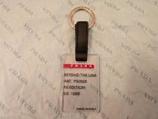 prada bag charm key ring