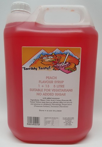 Terribly tasty litre peach - litre,