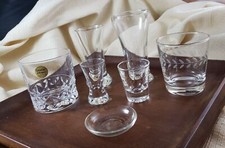 Vintage Lot of Clear Glasses