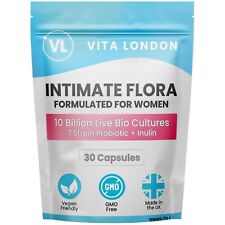 7 Strain Probiotic For Women Gut Health 10 Billion CFU Live Bio Cultures Capsule