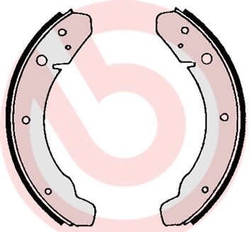 Brake shoe set - shoe, s