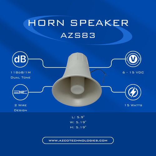 Power horn speaker siren - power, speaker/siren