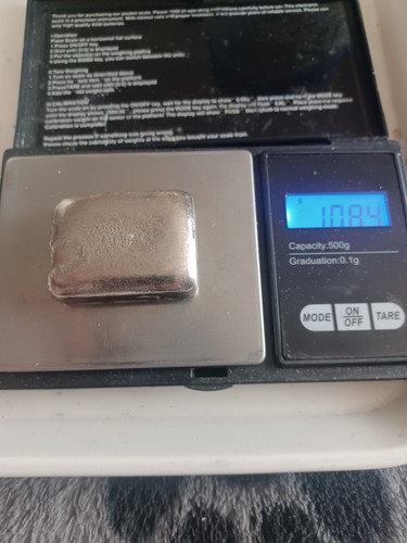 108g 925 sterling silver bar - sterling,