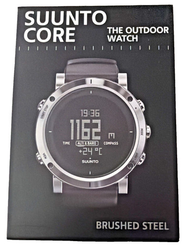 Suunto core brushed steel - core,