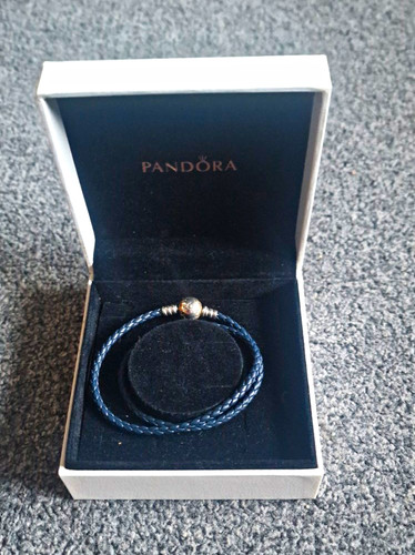 Pandora rare blue braided - pandora,