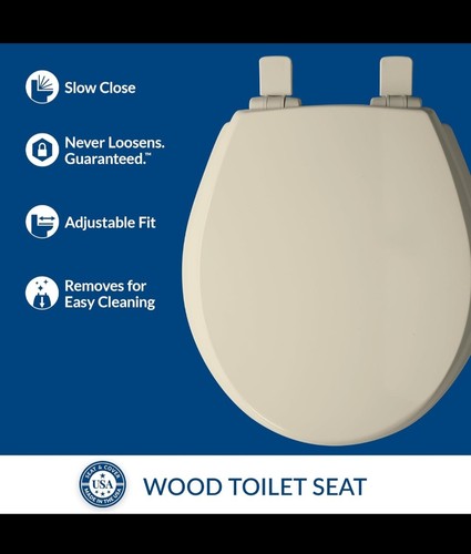 Mayfair round toilet seat warm - mayfair,