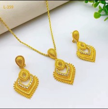 24k Dubai Gold Plated Women