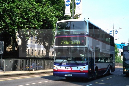 35mm slide first volvo b7tl - slide,