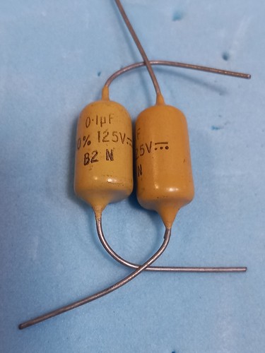 Mullard mustard capacitors - mullard,
