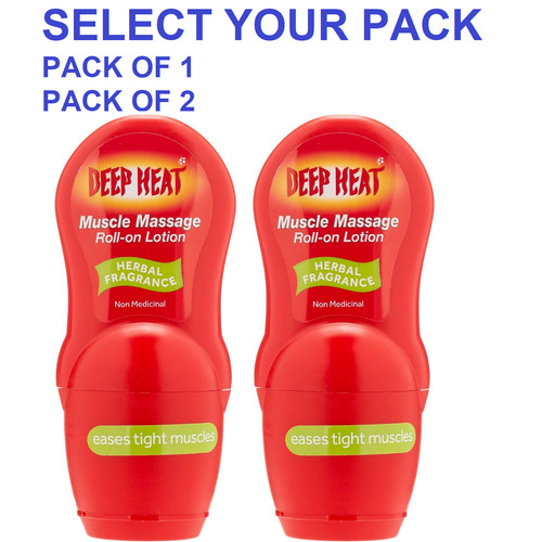 Deep heat muscle - muscle, massage