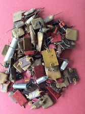 Vintage Capacitors job lot  used 1950-60  Post free.