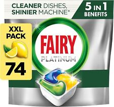 Fairy Platinum All-In-1 Dishwasher 74 Tablets