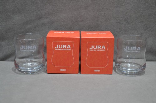 Jura whisky tumbler glass - 2x,