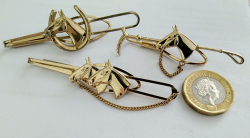 Vintage horseracing tie - x,