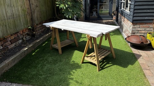 Oak desk top - top, pine