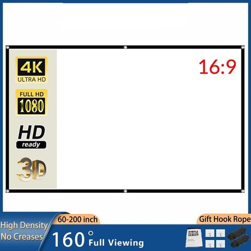 150 projector screen hd - 60"-150",