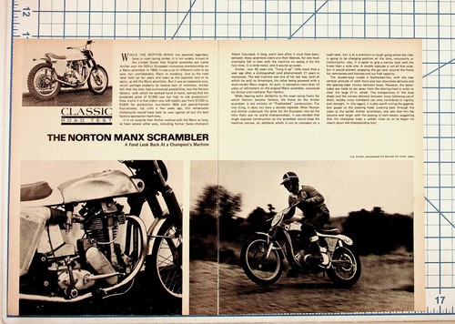 Norton manx scrambler - norton,
