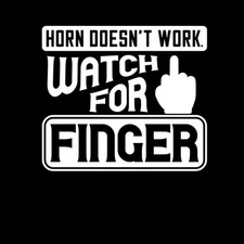 Horn Doesn't Work  Decal